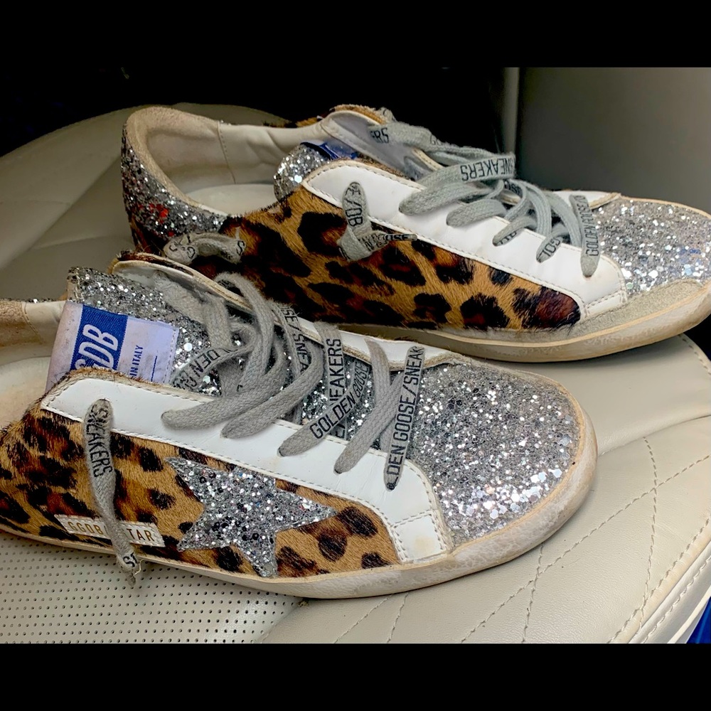 Golden Goose sneakers size 39 with bag.